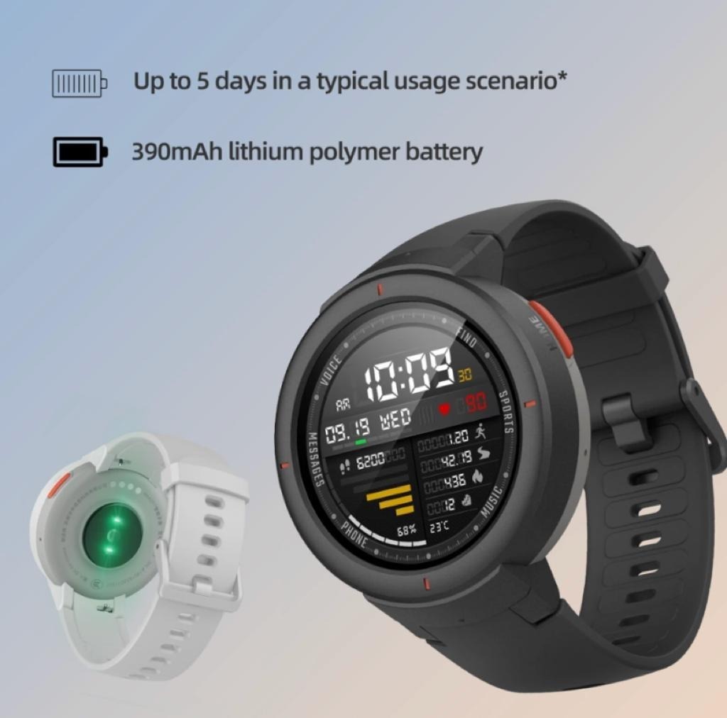 Smartwatch Relógio Xiaomi Amazfit Verge Global Lacrado A1811 | Mercado Livre