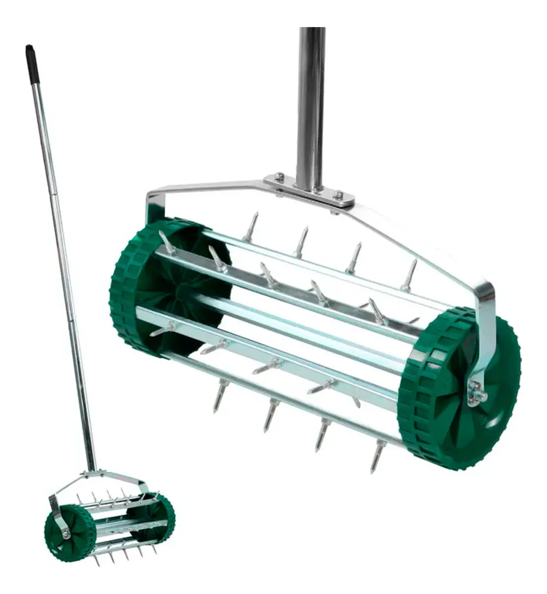 Aerador De Gramado Manual Escarificador Jardim Profissional