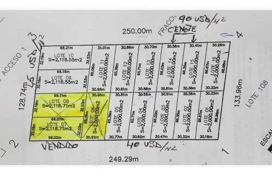 Terreno En Venta En Akumal