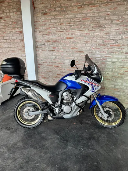 Honda Transalp 700 2011 Azul Y Blanco