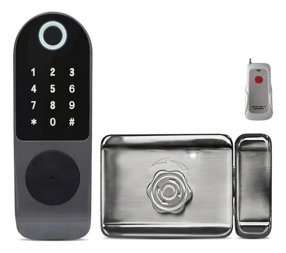 Fechadura Digital Hyxcyf Fechadura Smart Hyxcyf com Abertura por Impressão Digital e Controle Remoto via App - Avaliação e Oferta Oficial