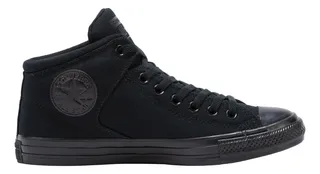 Converse con caña negras sale