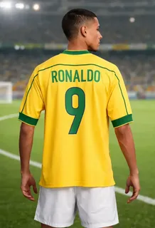 Camisa Milan Numero 99 Ronaldo Fenomeno Camisas Futebol | Mercado