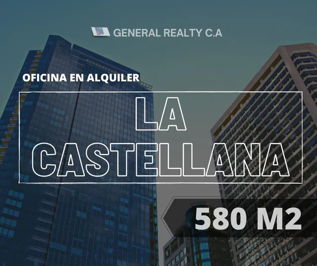 Oficina La Castellana 580 M2 Alquiler
