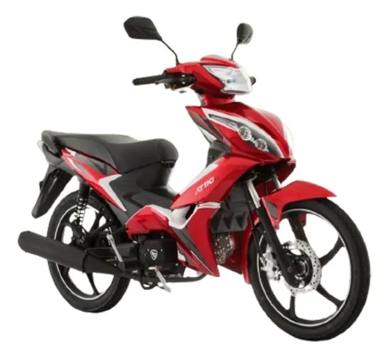 Motocicleta De Trabajo Italika At110 Rt Roja