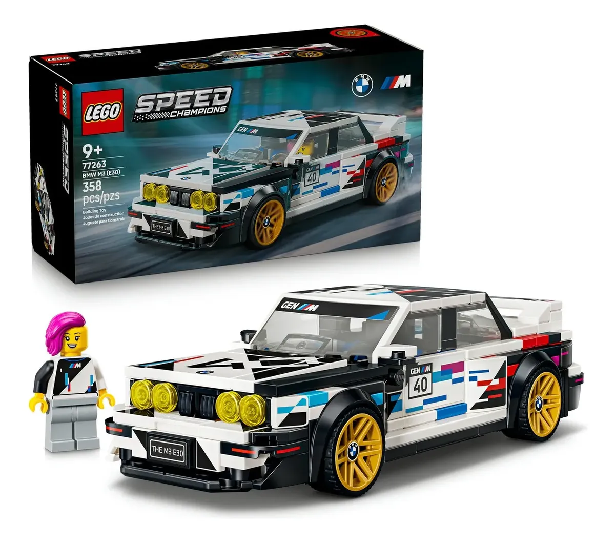 Lego Speed Champions Bmw M3 (e30) - 77263