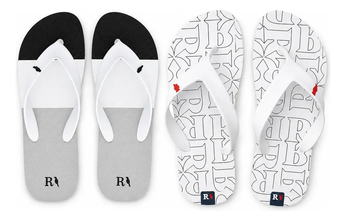 Kit 2 Pares Chinelo Masculino Reserva Confortável E Macio
