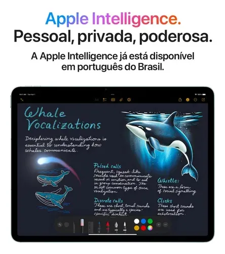 Apple iPad Air de 11" Chip M3 Wi-Fi 256 GB Cinza-espacial Distribuidor Autorizado - Distribuidor Autorizado - Imagem 4