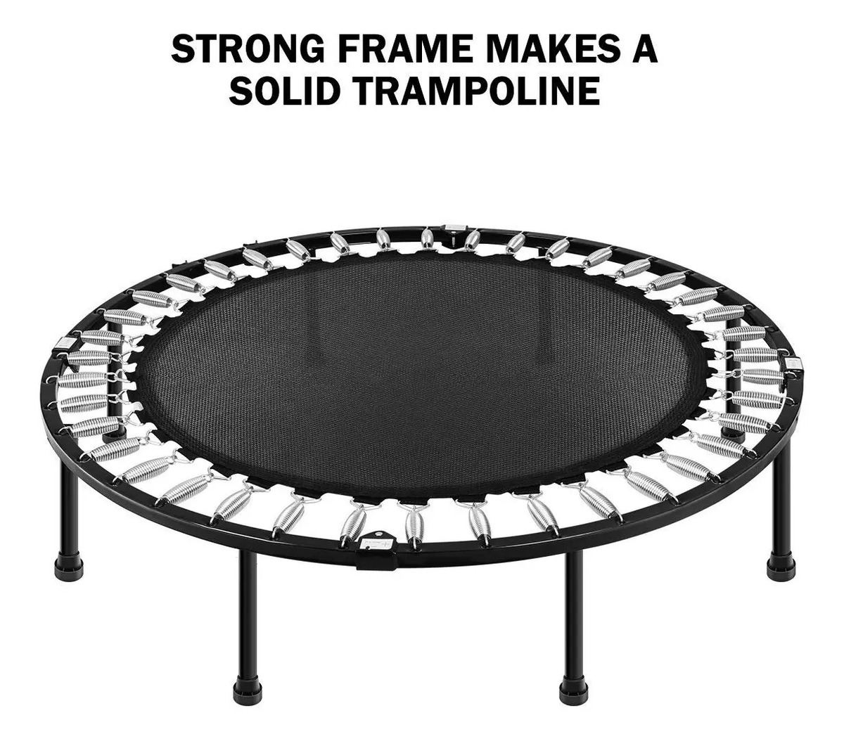 Trampolín Home Fitness Plegable 100cm Cama Elástica Portátil Trampolín Home Fitness Plegable 100cm Cama Elástica Portátil