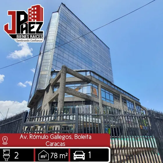 En Venta Oficina Ubicada En La Av Rómulo Gallegos Boleita