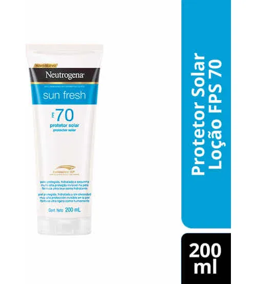 Protetor Solar Corporal Sun Fresh Fps 70 200ml Neutrogena