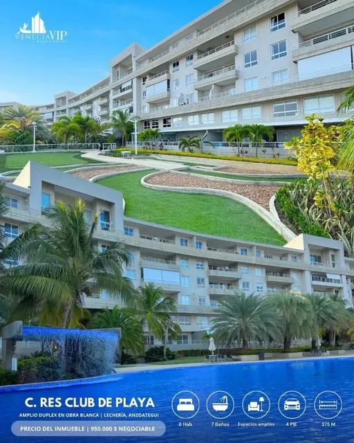 Solo Clientes Directos, En Venta Apartamento Conjunt0 Residencial Club De Playa, Lecheria
