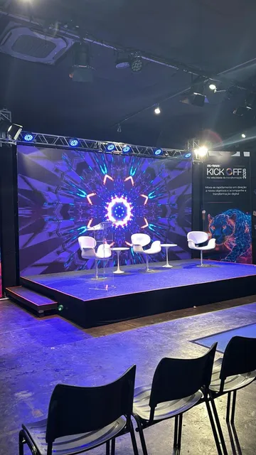 Locação De Painel Led P3, Som, Luz, Palco P/ Eventos Corp