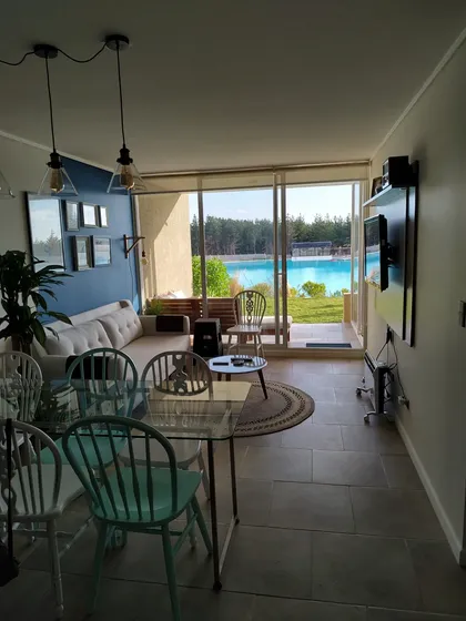 Se Vende Departamento 100% Amoblado Con Laguna Artificial