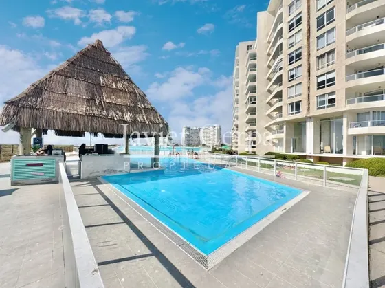 Depto Ejecutivo En Condominio Laguna Del Mar