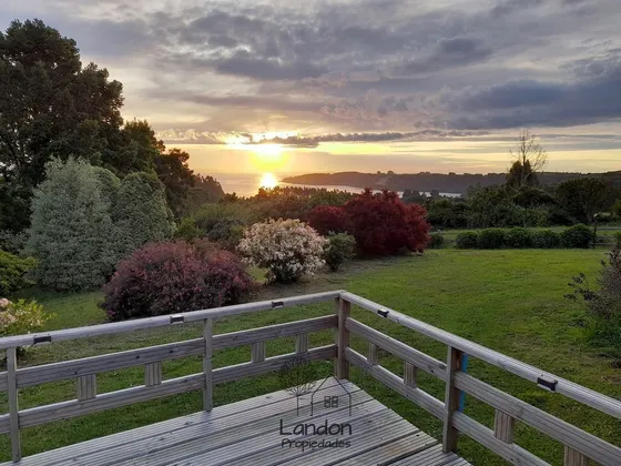 Gran Parcela Con Casa Amoblada, Vistas A Volcán Y Lago!!