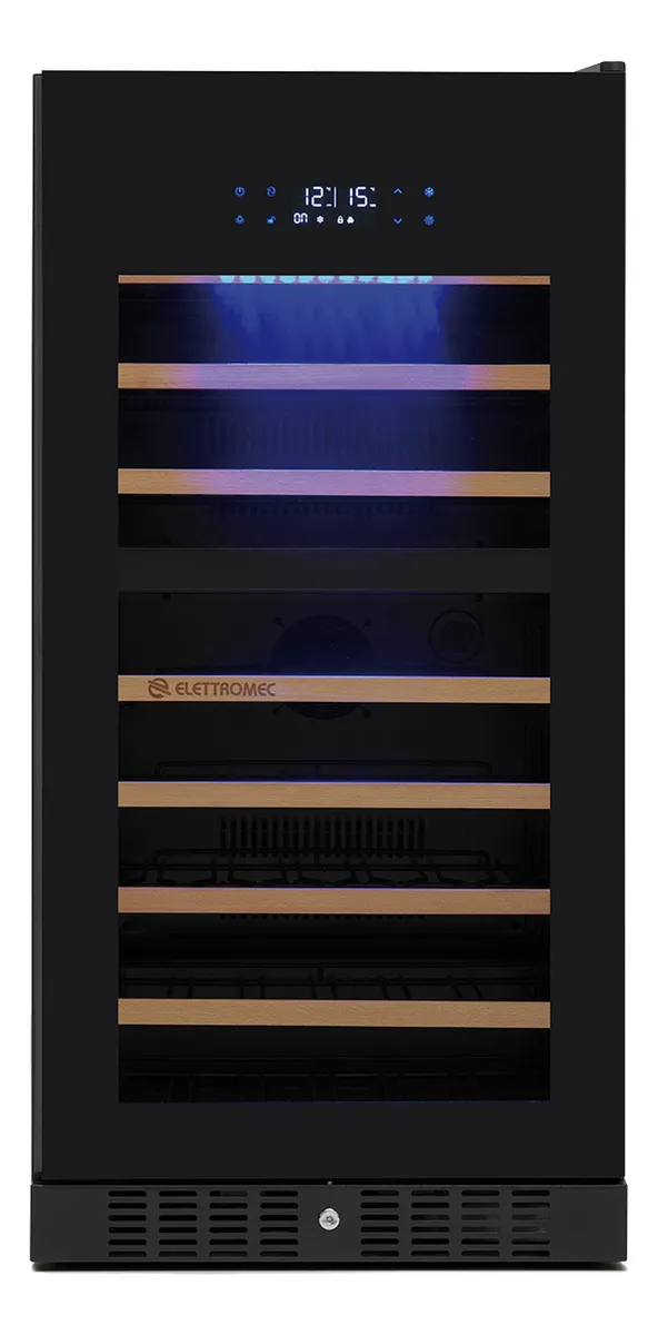 Adega Elettromec Vetro 87 Garrafas Dual-zone Built In 220v