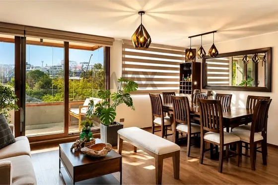4d + Sala De Estar En Ñuñoa Residencial
