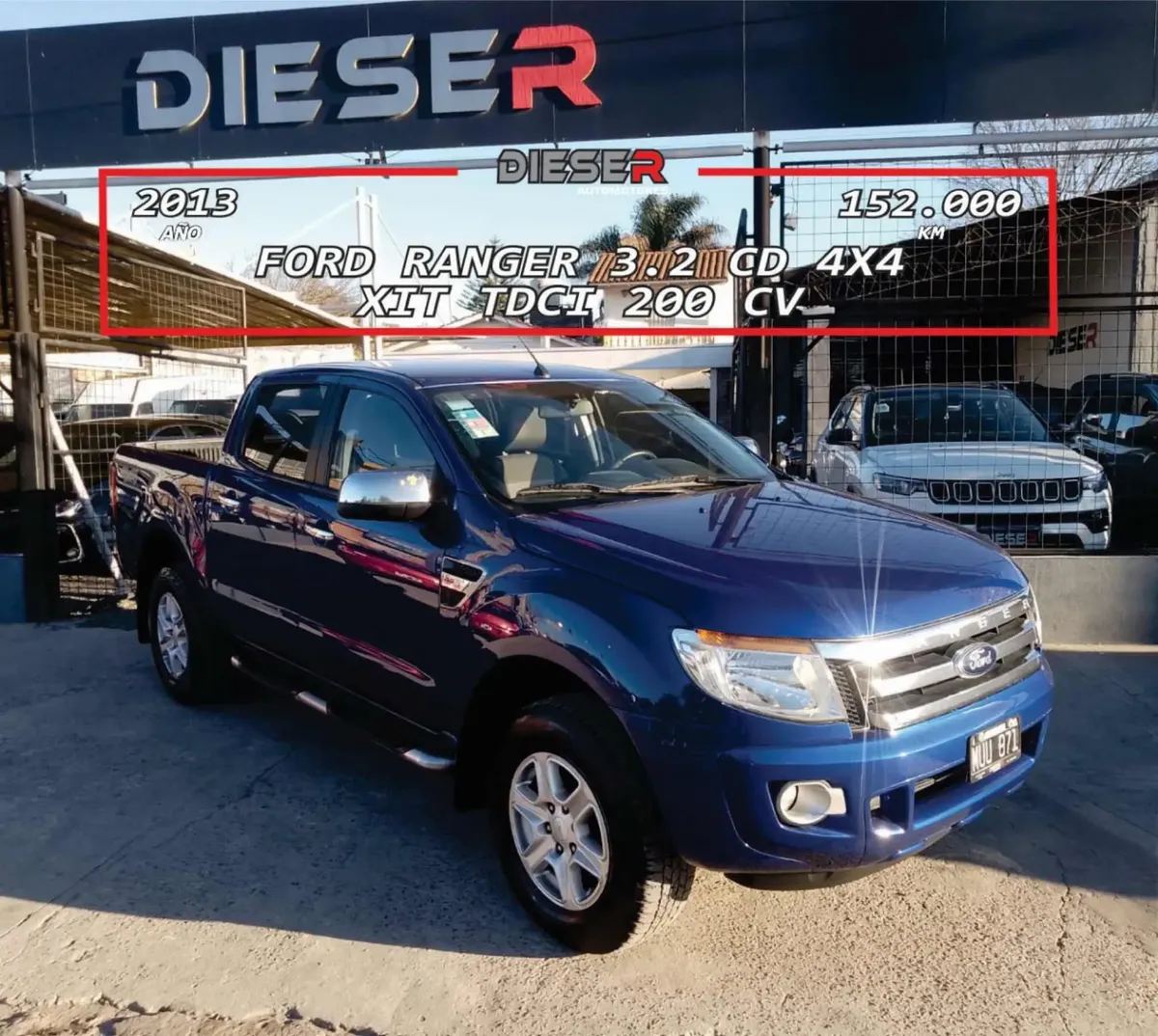 Ford Ranger 3.2 Cd 4x4 Xlt Tdci 200cv