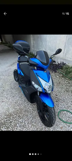 Kimco Agility 200 Igual A Okm Con 3500 Km Ningún Detalle Con