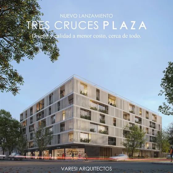 Tres Cruces Plaza Venta Apartamentos En Pozo Y Al Costo 