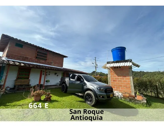 Venta De Hermosa Finca Tipo Colonial En San Roque