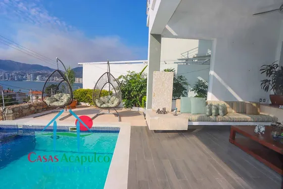 Cad Portanova 2. Hermosa Casa Con Alberca Privada Y Vista Al Mar