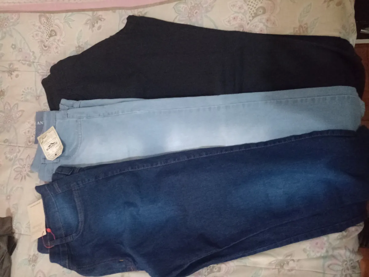 Kit 3 Calça Jeans Skinny Masculina Com Lycra Estica Muito