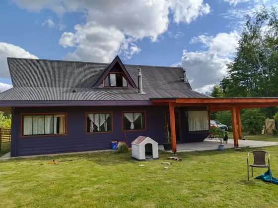 Casa En Parcela 5000mts, En Venta, 3 Dorm, 2baños Y 2cabañas