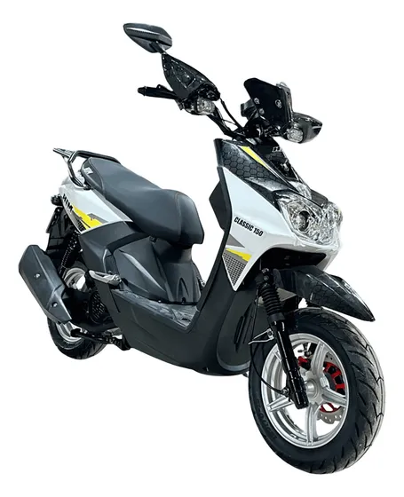 Moto Hjm Hm 150 Classic 2025 Blanco