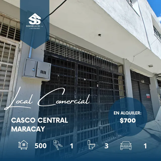 Se Alquila Local En Centro Av. Bolivar De Maracay Aragua