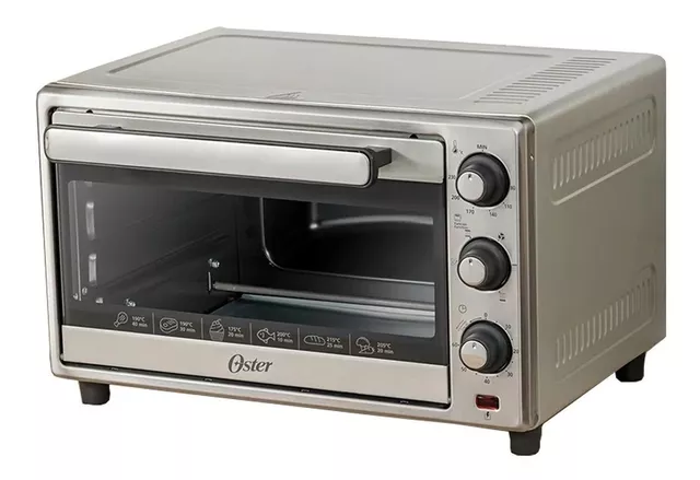 Horno de mesa eléctrico 80lts. 2400W con accesorios Hogar Electrodomésticos