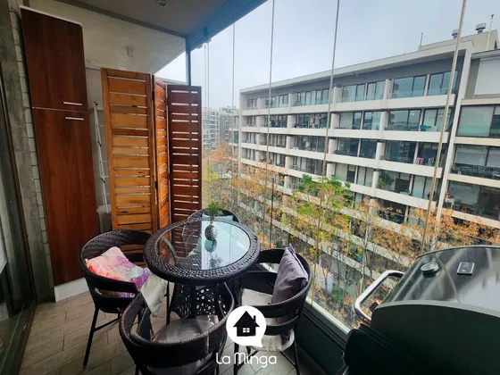 Depto Amoblado 1d/2b Terraza Estac. Y Bodega | Las Condes