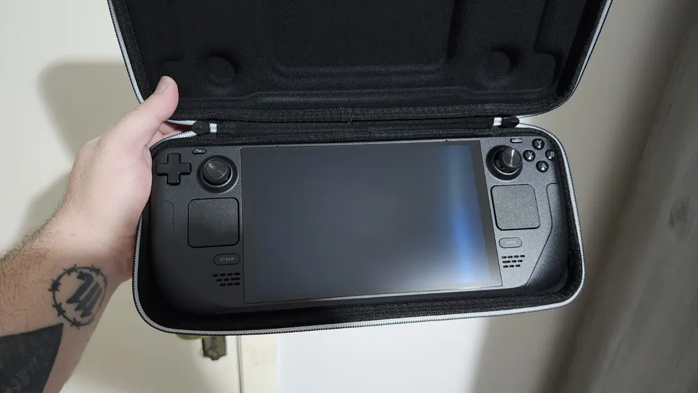 Valve Steam Deck Oled 1TB Cor Preto | Frete grátis