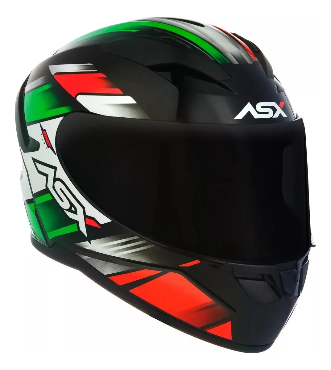 Capacete Para Moto Asx City Diversas Cores + Viseira Fumê — foto 2