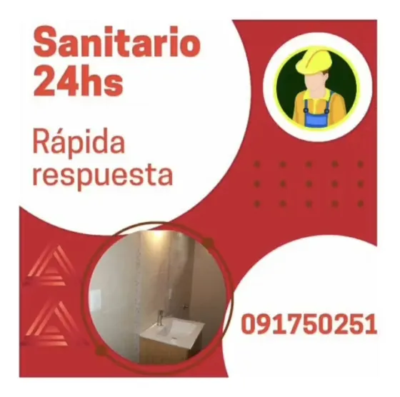 Sanitaria Sanitario En Montevideo 24hs Desobstrucciones Ya!