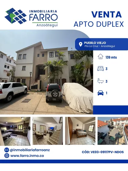 En Venta Apartamento Pueblo Viejo Ve03-09117pv-ndos