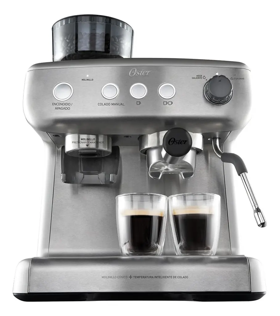 Cafeteira Espresso Oster Xpert Perfect Brew Cor Aço inoxidável
