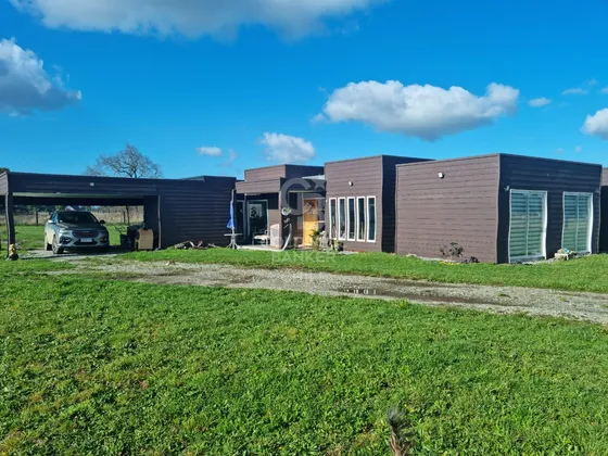 Casa Moderna En Parcela Aislación Óptima Frutillar