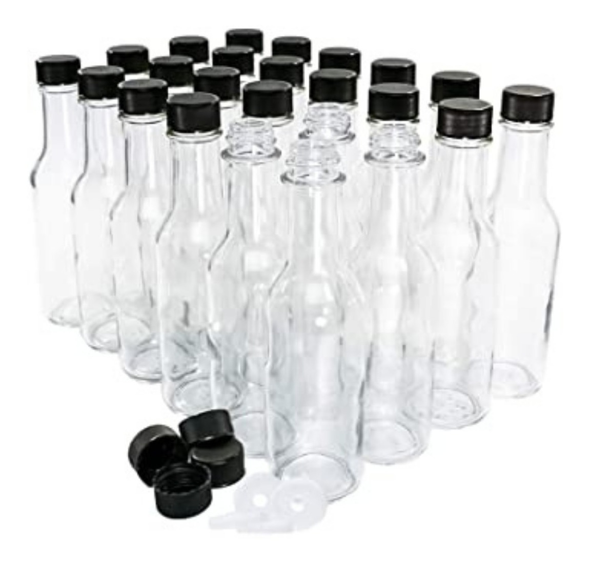10 Botellas De Vidrio Doble Tapa De 250 Ml Cuotas Sin Interés
