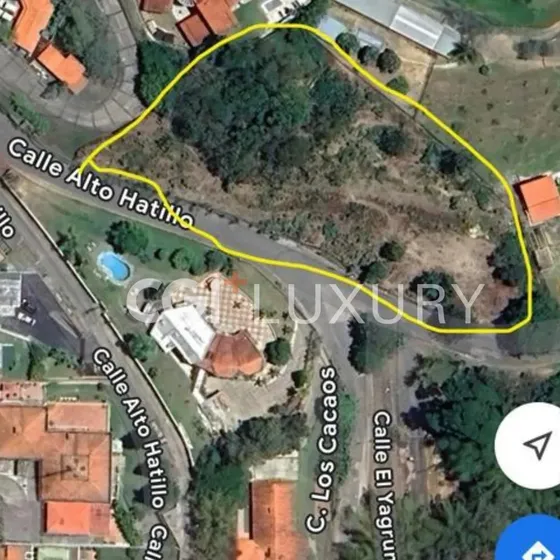 Cgi+ Luxury Caracas Vende Terreno En Alto Hatillo Ccs