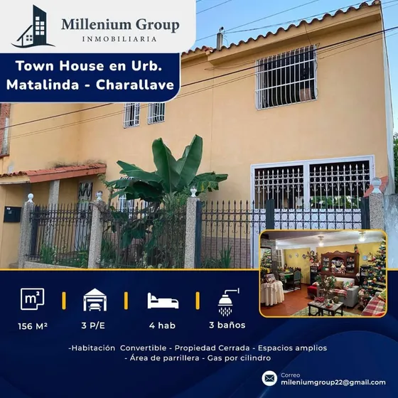 Casa En Venta En La Urbanización Matalinda , Charallave  