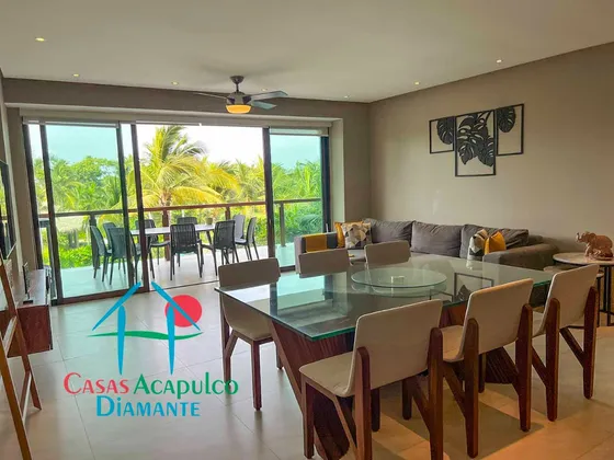 Cad La Isla Emerald C3. Departamento De Ensueño En La Isla Emerald, Perfecto Para Disfrutar Acapulco Con Estilo