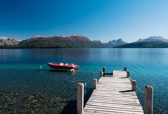Cabaña Con Costa De Lago En Villa La Angostura
