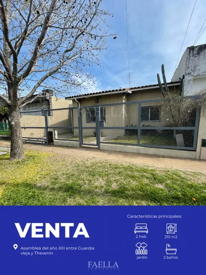 Venta Casa Hurlingham Apto Credito Villa Club 2 Dormitorios Jardin Parrilla