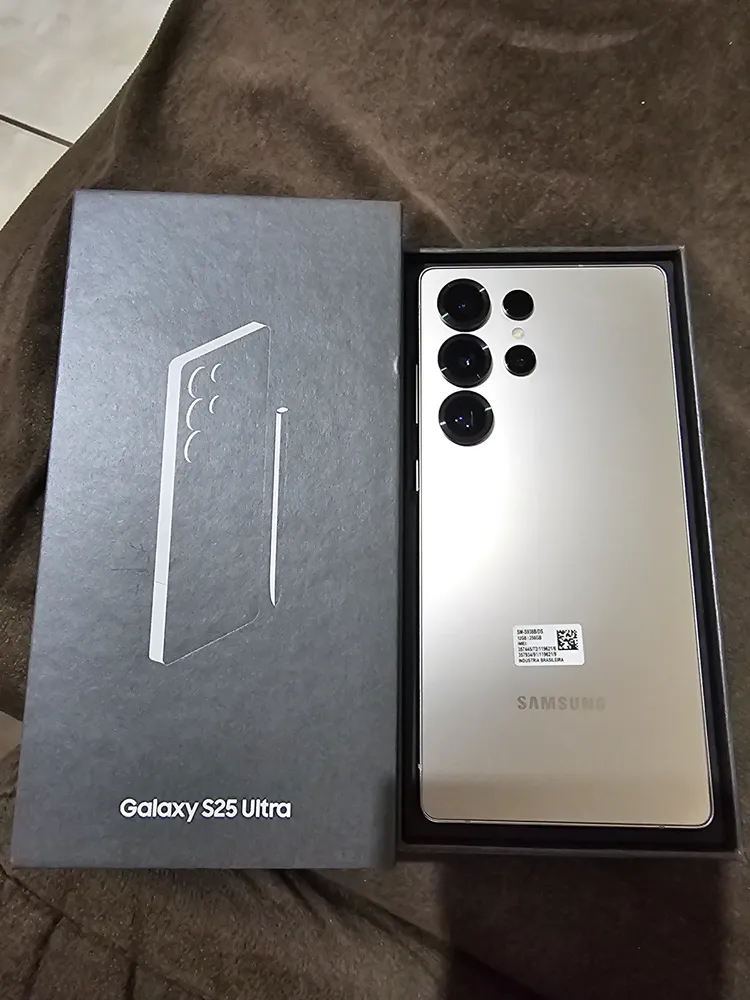 Celular Samsung Galaxy S25 Ultra 5g, 256gb, 12gb, Câm. Quád. Cor