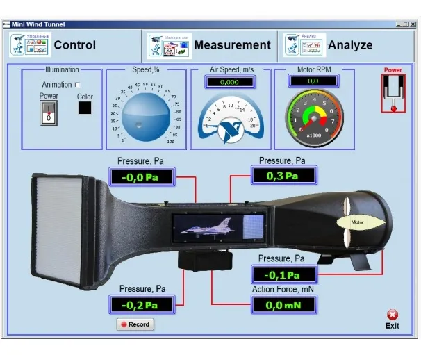 Túnel De Vento Para Calibração De Anemômetros  / Wind Tunnel