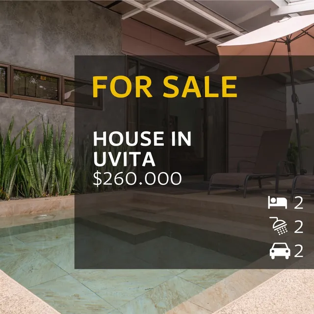 Furnished House W/ Pool - Uvita