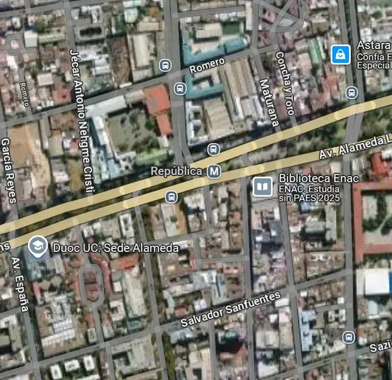 (tde) Alameda A Pasos Metro República