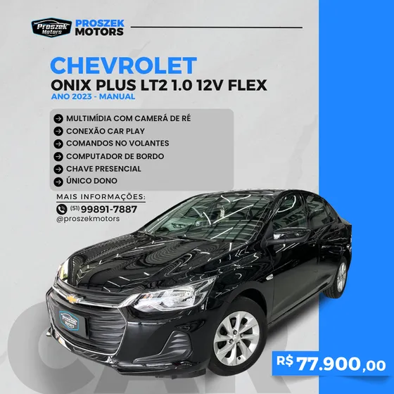 Chevrolet Onix Plus 1.0 Lt 4p